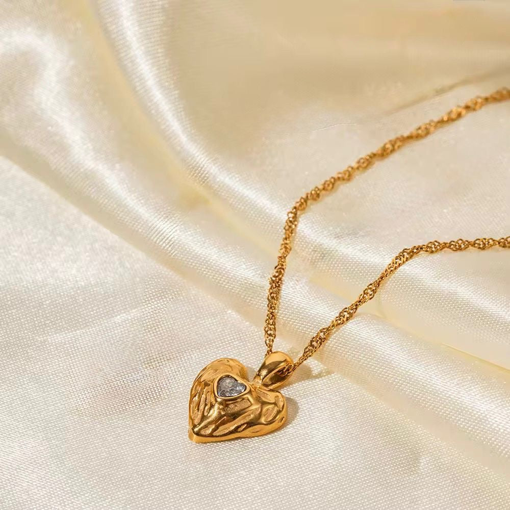 Delilah Heart Necklace