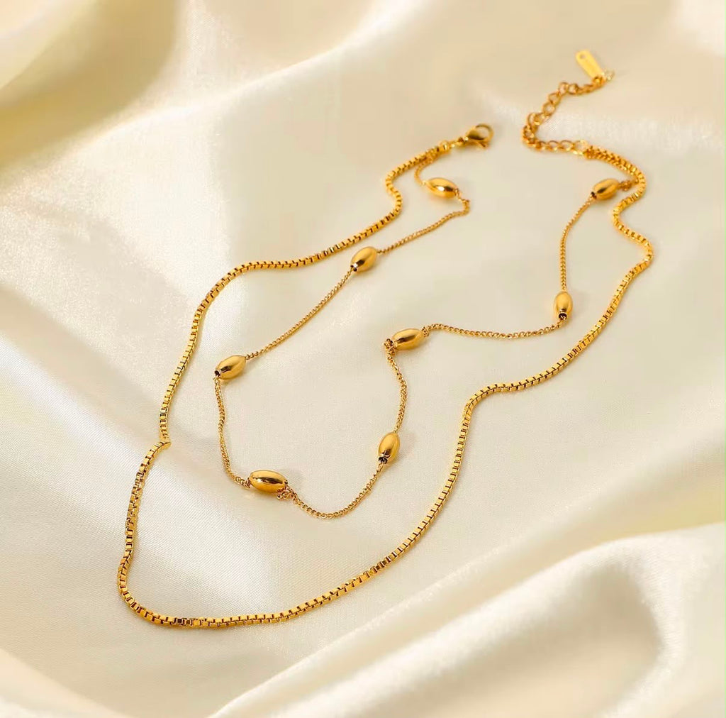Lola Double Layered Necklace