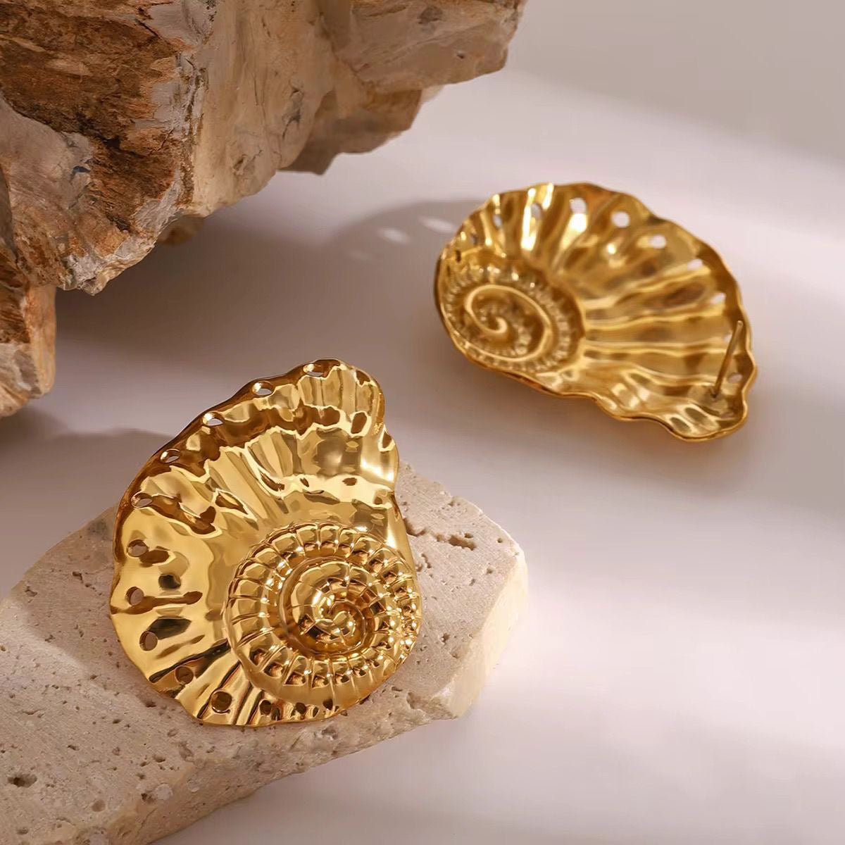 Conch Shell Earrings