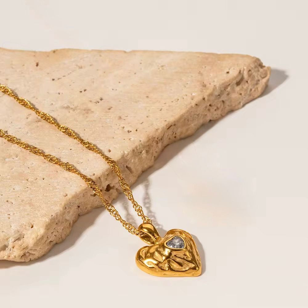 Delilah Heart Necklace