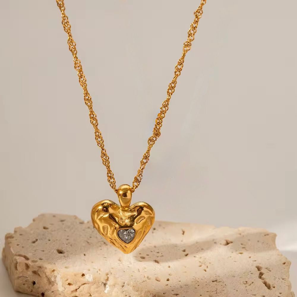 Delilah Heart Necklace